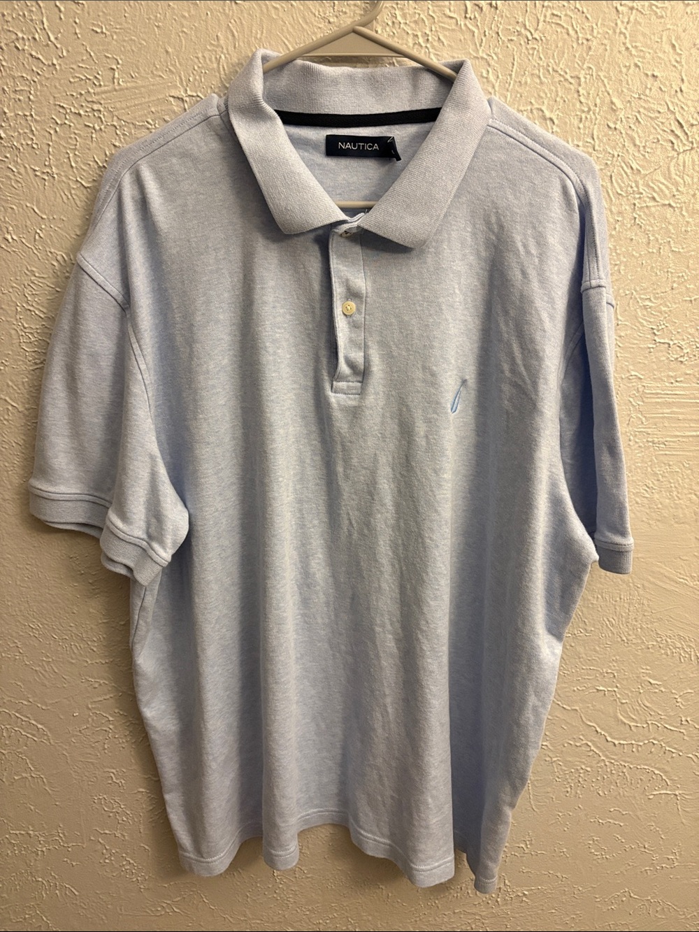 Nautica Men’s Pale Blue Polo Shirt